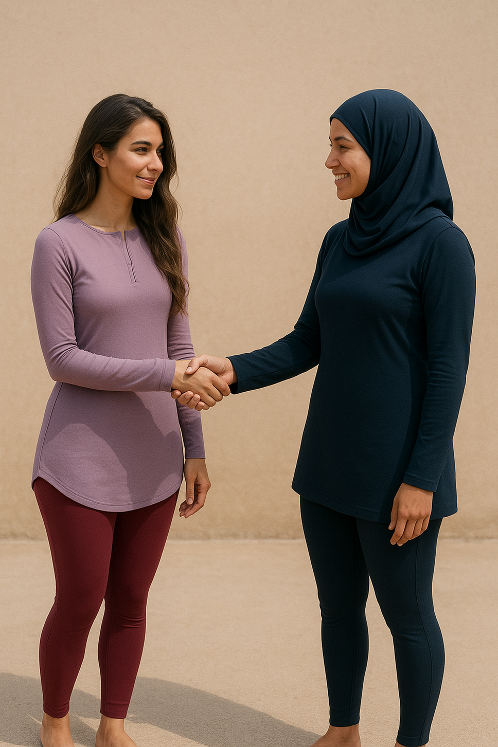 Covering swimsuit for women modest and stylish swimwear