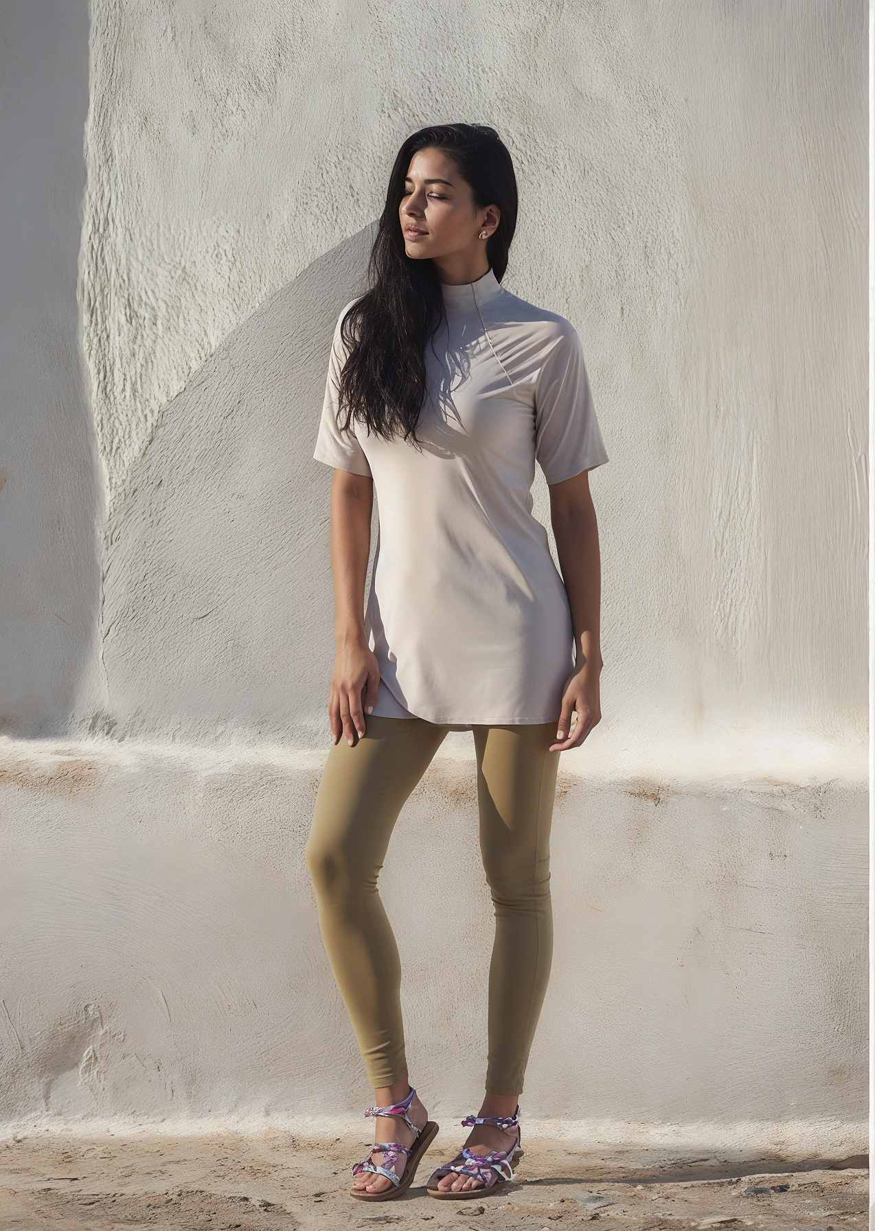 Bahr-bikini Taupe — Maillot de Bain Couvrant et Pudique Femme – Image 3